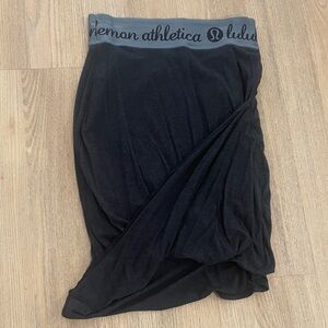Lululemon Wrap/drape skirt